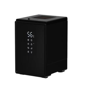 YAMAZEN スチーム加湿器 KS-J242(B) ブラック 2024年製 上部給水スチーム加湿器 最大加湿量約500mL/h タンク容量約2.4L