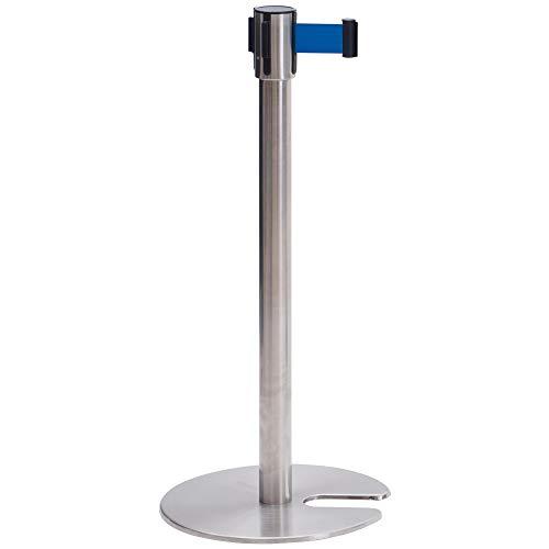 友屋 ガイドポ-ル ステンレス(H80cm)青 51354BLU