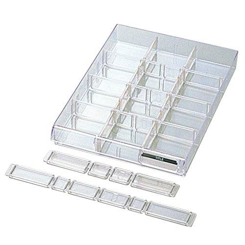 プラス レターケース A4縦 仕切り板セット 浅型用 LC-901A 16-090