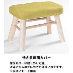 ミニ スツール ロータイプ 子供用 椅子 小さ...の詳細画像3