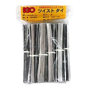ペット・タイ 銀色 4mm×10cm 1000本 1袋の商品画像