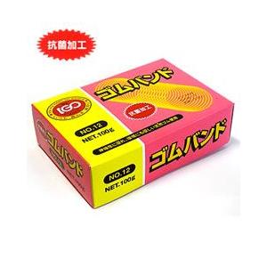 輪ゴム ＃12 アメ色 100g×100箱(１カートン10ｋｇ)