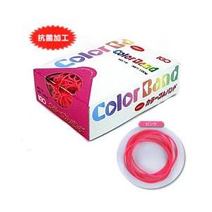 輪ゴム ＃16 ピンク色 100g １箱