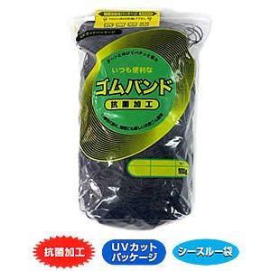 輪ゴム ＃18 黒色 500ｇ 1袋