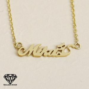ネックレス レディース 女性 ネームネックレス イニシャルネックレス