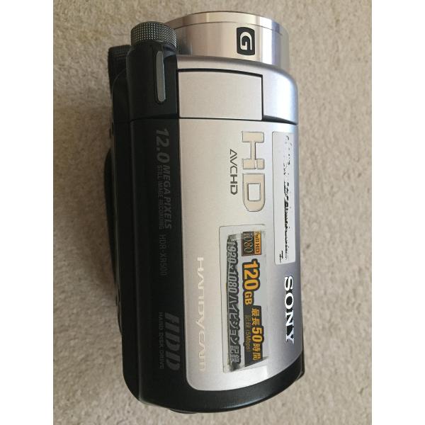 ソニー SONY デジタルHDビデオカメラレコーダー ハンディーカム XR500V 120GHDD ...
