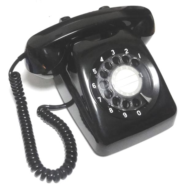 NTT 601-A2 ダイヤル式電話機 （黒電話）