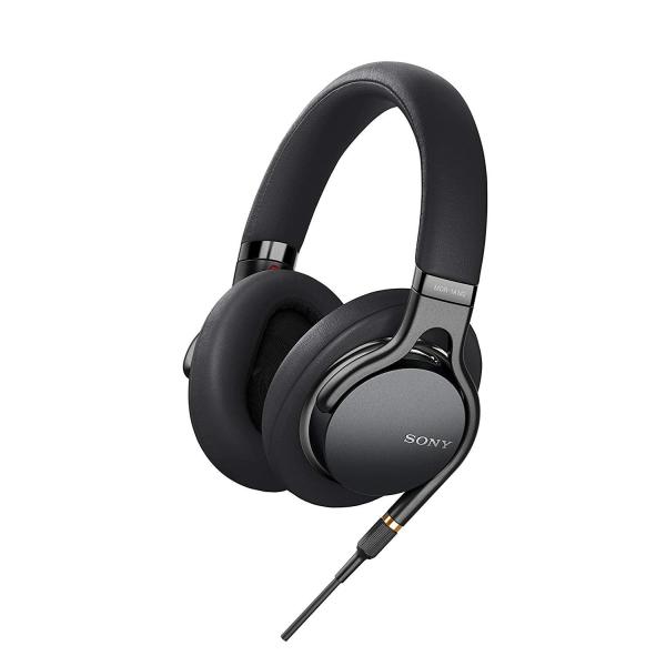 ソニー SONY ヘッドホン MDR-1AM2 B : ハイレゾ 密閉型 折りたたみ式 ケーブル着脱...