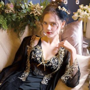 【◎70】リサマリ レーヌ カーディガン アンシェラ Risa Magli  レース ルームウェア ガウン  フェミニン プチプラ レディース 2402 915 260204