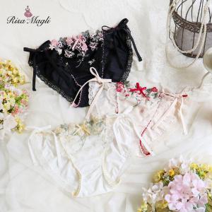 【50】リサマリ リボンショーツ ナヨン Risa Magli  ショーツ  フェミニン プチプラ レディース インナー 2501 2025260 260619 ●