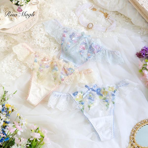 【20】リサマリ レーヌ Tバックショーツ フロリタ Risa Magli  Tバック タンガ ショ...