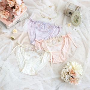 【20】リサマリ リボンショーツ ピア Risa Magli  ショーツ  フェミニン プチプラ レディース インナー 2502 2025450