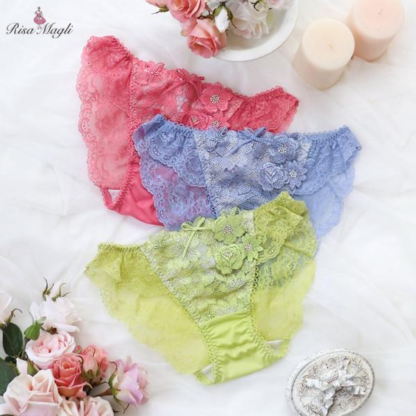 【50】リサマリ レーヌ レースショーツ セリーナ Risa Magli  ショーツ レース 230...