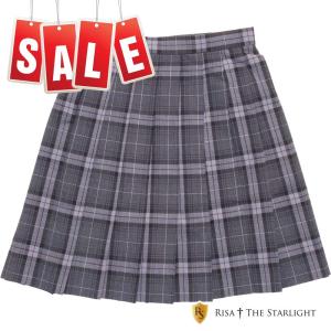 アウトレット】SKR250【夏用】KURI-ORIグレー無地スカート【返品不可