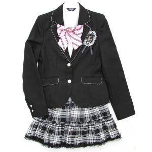 【新品】フォーマル　紺リボンスーツセット　サイズ160 卒服　発表会　面接　a 楽天市場】卒業式 スーツ 女の子 ワンピース 高校受験 格子