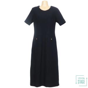 ピンクハウス　リボン　ワンピース　七分袖　デニム　ビンテージ ピンクハウスリボンワンピース七分袖デニムビンテージ