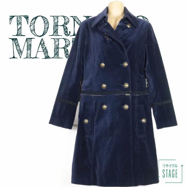 【新品タグ付】トルネードマートfemme★大人お洒落 ロング＆ショートコート 2WAY！サイズ40 ...