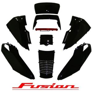 ホンダ フュージョン MF02 アッパーカウル 9点セット ブラック ホンダ フュージョン MF02 アッパーカウル 9点セット ブラック