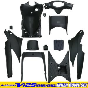 アドレスV125G用アルミ&メッキパーツセット スズキ アドレスV125/G CF46A 4EA メッキカスタムパーツセット