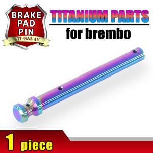 （新品）ブレンボ Brembo 4Pブレーキキャリパー 100㎜ 新品パッド付き brembo（ブレンボ） チタン製ブレーキパッドピン 新カニキャリパー用