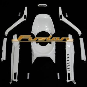Fusion カウル ホンダフュージョンse ホンダ フュージョン MF02 アッパーカウル 9点セット ホワイト