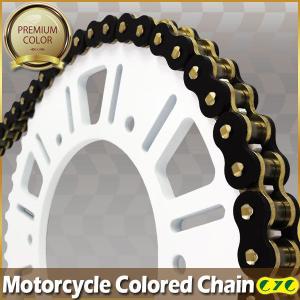 バンバン200 CYCバイクチェーン ブラック/ゴールド 黒/金