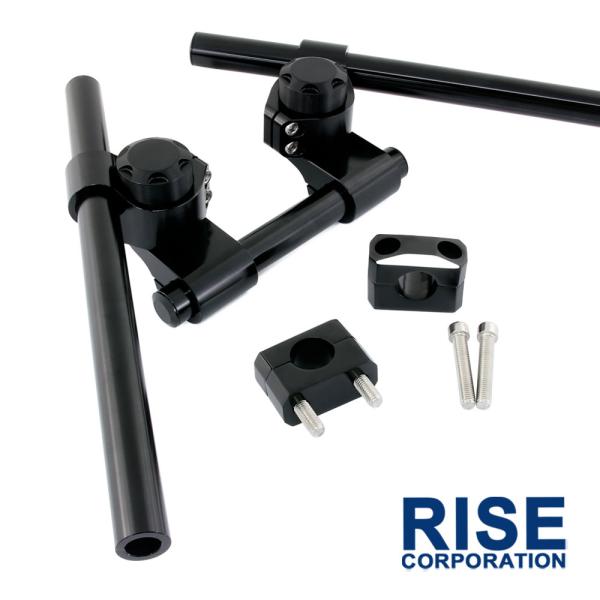 セパハン セパレートハンドル キット 汎用 ブラック 22.2ｍｍ 角度調整可能 ハンドルポスト ス...
