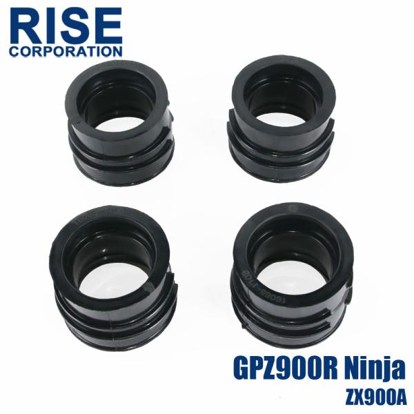 インテークマニホールド カワサキ GPZ900R ZX900A A1〜A16 ニンジャ インシュレー...