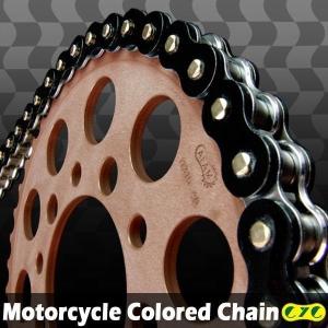 CYC バイクチェーン ブラック 黒 520-120L カラーチェーン ドライブチェーン Oリング シールチェーン カラーシールチェーン