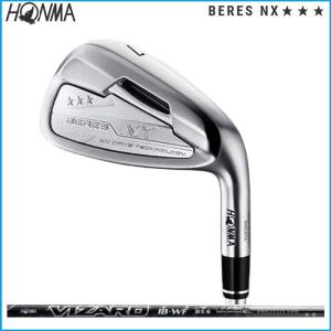 ☆2022 本間ゴルフ HONMA ホンマ BERES NX ★★★ べレス アイアン 単品(＃6，＃AW,＃SW) VIZARD IB-WF PROTOTYPE 70/85 カーボン シャフト 日本正規品｜rise-store