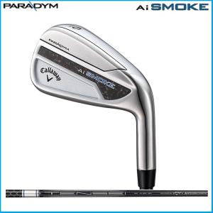 ☆2024 Callaway キャロウェイ PARADYM Ai SMOKE パラダイム Ai スモーク アイアン 単品(＃5,＃AW,＃GW,＃SW)TENSEI50 カーボンシャフト 日本正規品｜rise-store