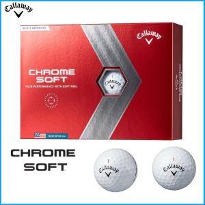 ☆2022 Callaway キャロウェイ CHROME SOFT クロムソフト ゴルフ ボール 1...