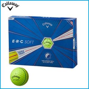 ☆2020　Callaway キャロウェイ ERC SOFT TRIPLE TRACK トリプルトラック 1ダース(12個入り)イエロー　日本正規品