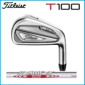 ☆タイトリスト　T100　アイアン単品(＃3、＃４、＃W(50))　AMT TOUR WHITE　N.S PRO MODUS3 TOUR 105　シャフト