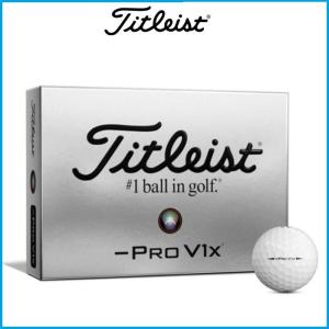 Titleist Pro V1X レフトダッシュ USモデル 1ダース Pro V1x ゴルフ