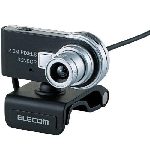 【2011年モデル】ELECOM WEBカメラ 200万画素 1/4インチCMOSセンサ ネックバン...