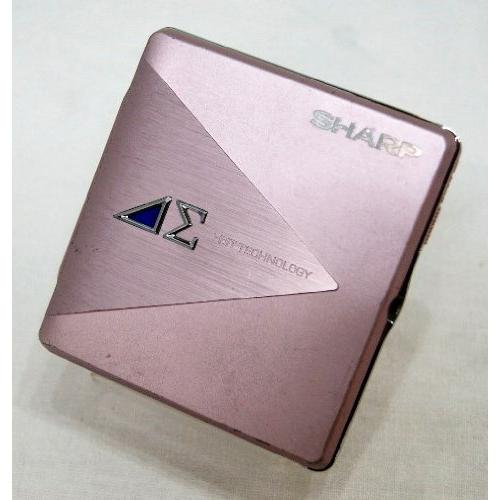 SHARP　シャープ　MD-DS5-P　ピンク系　1ビットポータブルMDプレーヤー　MDLP対応　（...