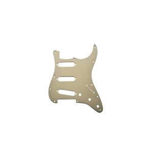 Fender ピックガード Pickguard, StratocasterR S/S/S, 11-Hole Mount, Gold Anodized｜rise361