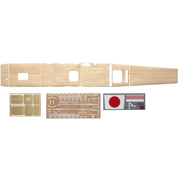 ハセガワ 1/350 日本海軍 航空母艦 赤城用 木製甲板 プラモデル用パーツ QG25