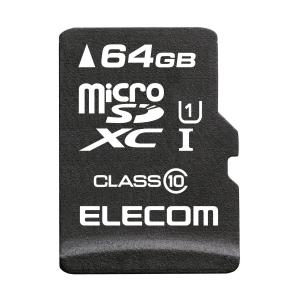 【2015年モデル】エレコム microSD 64GB Class10 【データ復旧1年間1回無料サービス付】 MF-MSD064GC10R｜rise361