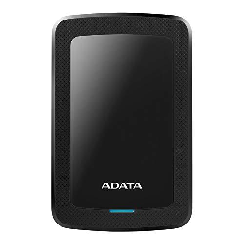 ADATA HV300 外付け ポータブル HDD 1TB AHV300-1TU31-CBK ブラッ...