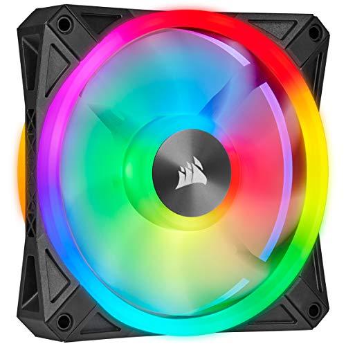 Corsair iCUE QL140 RGB 140mm 2連ファンキット PWM対応 PCケースフ...