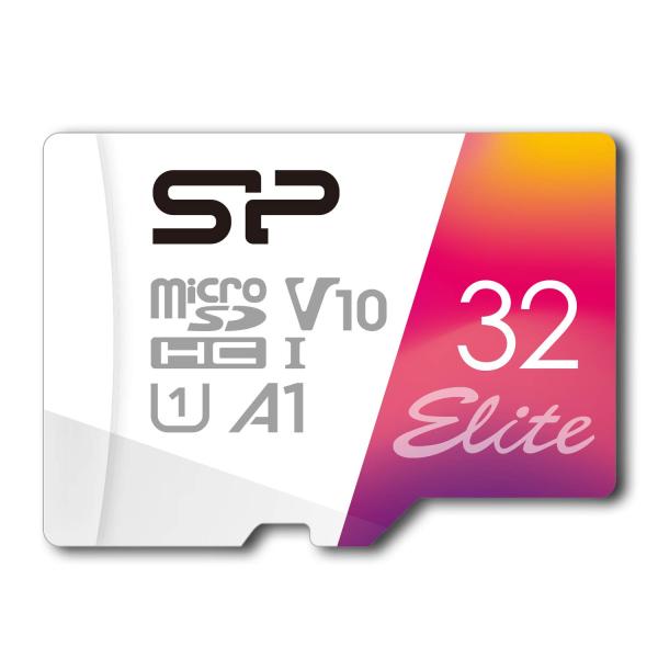 SP Silicon Power シリコンパワー microSD カード 32GB class10 ...
