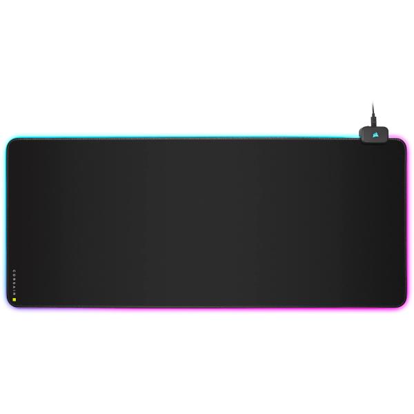 CORSAIR MM700 RGB Extended 大型RGBソフトマウスパッド ブラック CH-...