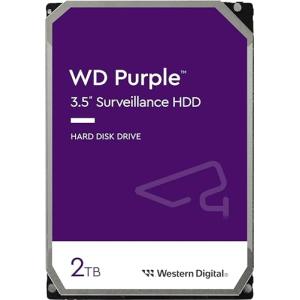 Western Digital 2TB WD パープル 監視 内蔵ハードドライブ HDD - SATA 6GB / 256 MB キャッシュ 3.5イ｜rise361