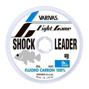 バリバス(VARIVAS) ライトゲームショックリーダー フロロカーボン 30m 1号 (4lb.over)｜rise361