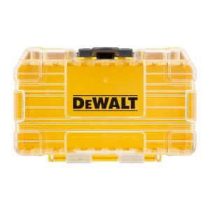 デウォルト(DEWALT) タフケース (小) オーガナイザー 工具箱 収納ケース ツールボックス 透明蓋 脱着トレー 積み重ね収納 ネジ ビット 小｜rise361