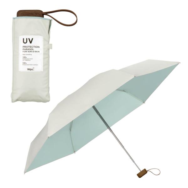 Wpc. 日傘 遮光インサイドカラーtiny オフ 《遮光率100%・UVカット率100％・UPF5...