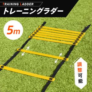 トレーニング ラダー 5m9枚 収納袋付き 練習 器具 サッカー