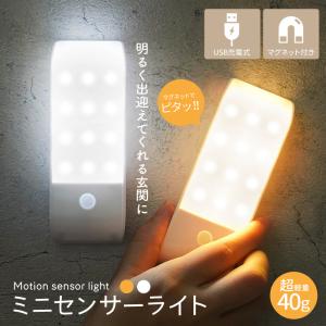 センサーライト 人感センサー 室内 屋外 LED 玄関 給電式 人感センサー 自動 明るい 点灯 懐中電灯 おしゃれ フットライト 足元灯 小型 玄関 防災 防犯